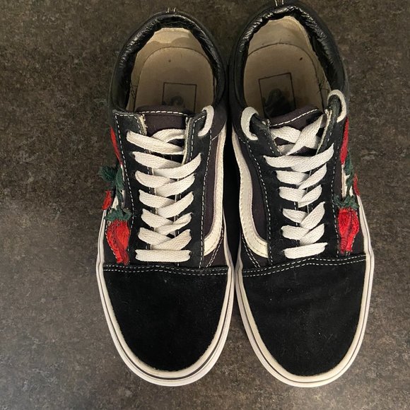 Vans Old Skool Lo -'DIY Roses' - Size 6.5 - Picture 8 of 10